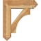 Ekena Millwork Westlake Arts and Crafts Rough Sawn Bracket w/ Offset Brace, Western Red Cedar, 8"W x 26"D x 30"H BKT0806X26X30WTL03RWR - alternate 3